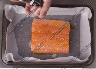 photo texture of salmon 0001